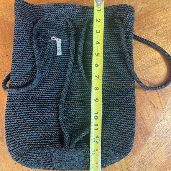 THE SAK black, drawstring back SAK. - Picture 4 of 7